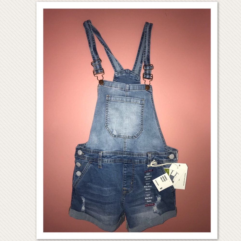 Denim Overalls